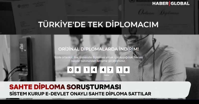 Ver parayı al diplomayı kim bu sahtekarlar?
