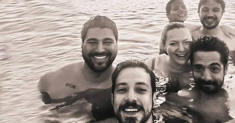 Kuruluş Osman a dahil olan Mert Yazıcıoğlu, Bodrum tatilinde Sözcü Gazetesi