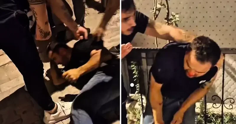 Mahalle sakinlerine yakalanınca yaptığı sapıklığın bedelini ağır ödedi