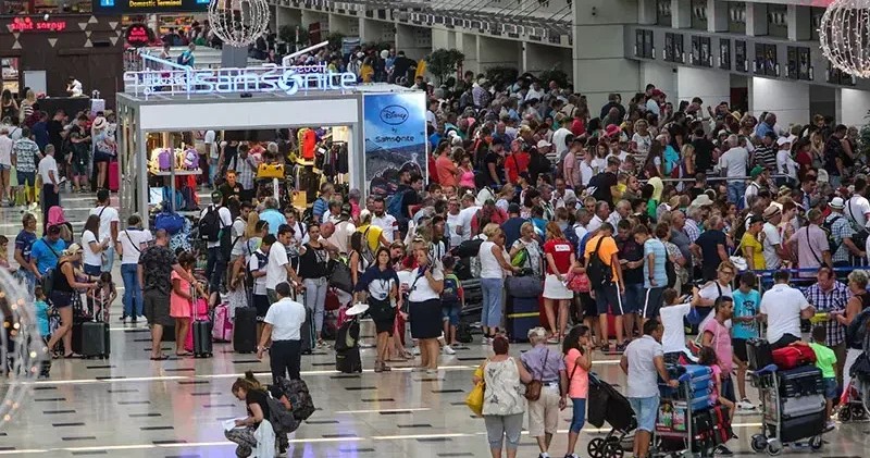 Antalya’ya gelen turist sayısı 9 milyonu aştı