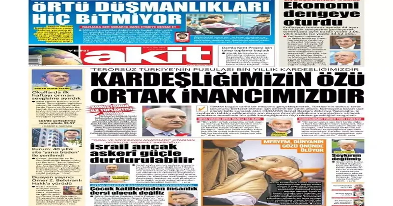Terörsüz Türkiye sürecinde kritik gün! 5 Ağustos 2025 gazete manşetleri