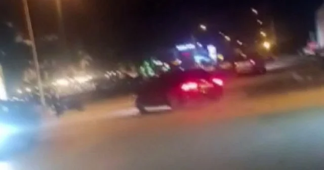 Hatay da driftin sonu derede bitti VİDEO İZLE