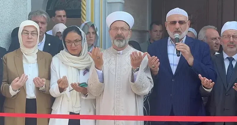 Diyanet İşleri Başkanı Erbaş, Yalova da cami açılışına katıldı