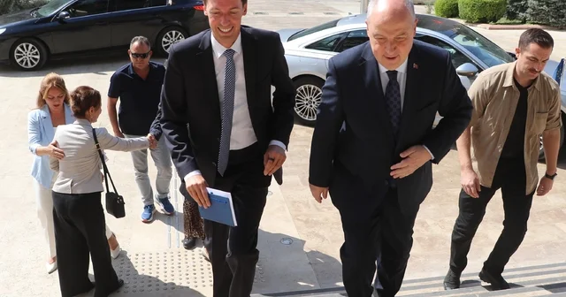 AB Türkiye Delegasyonu Başkanvekili Vılcınskas Denizli ye geldi Denizli Haberleri