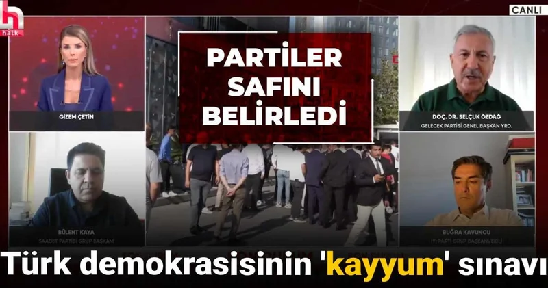 Türk demokrasisinin kayyum sınavı: Partiler safını belirledi