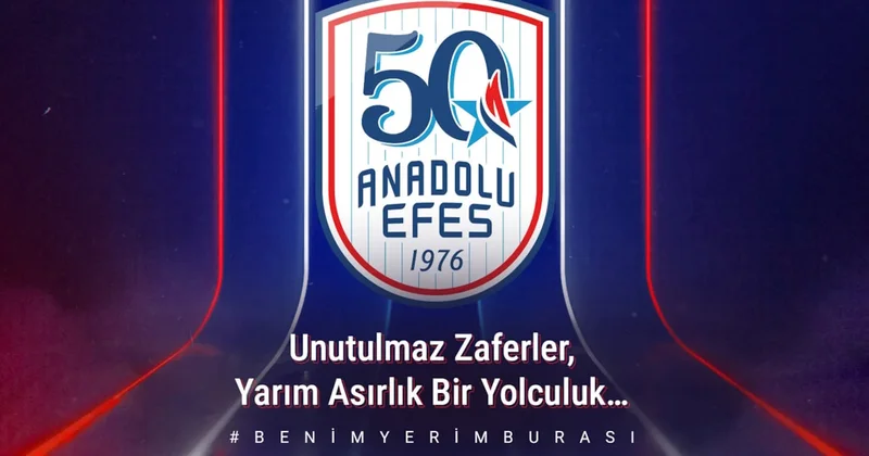 Anadolu Efes e 50. sezonunda yeni logo Sözcü Gazetesi