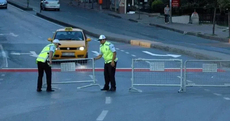 İstanbul da bazı yollar pazar günü trafiğe kapatılacak