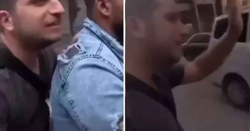 Yolcusunun İsrailli olduğunu öğrenince araçtan indirdi