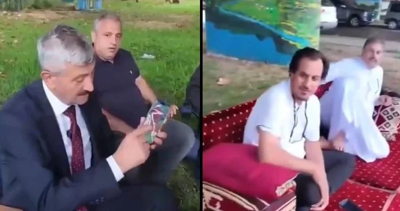 Trabzon dan tapu alan Kuveytliyi AKP li başkan köprü altında kutladı