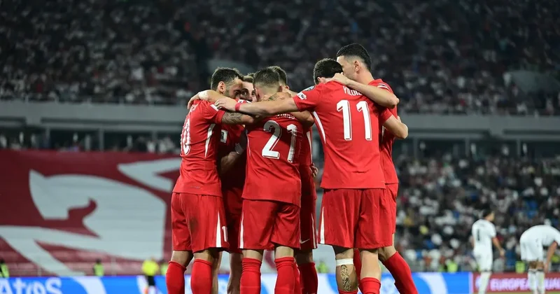 Son dakika haberi A Milli Futbol Takımı, Gürcistan ı devirdi!