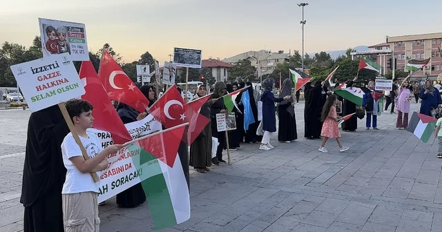 Erzincan dan Filistin e ve Küresel Sumud Filosu na destek Erzincan Haberleri