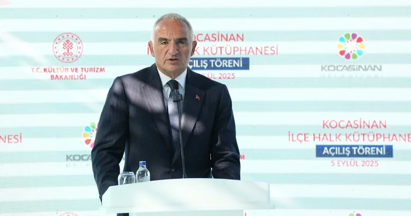 Kültür ve Turizm Bakanı Mehmet Nuri Ersoy: Tarihin en yüksek rakamlarını yakalamanın gururunu yaşıyoruz dedi