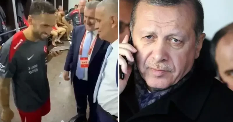 Maç biter bitmez aradı! Erdoğan dan Hakan Çalhanoğlu nu terleten uyarı