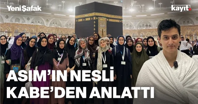 İmam hatipli hafızlar Kabe’de anlattı: Genç yaşta gelmek rüya gibi VİDEO İZLE