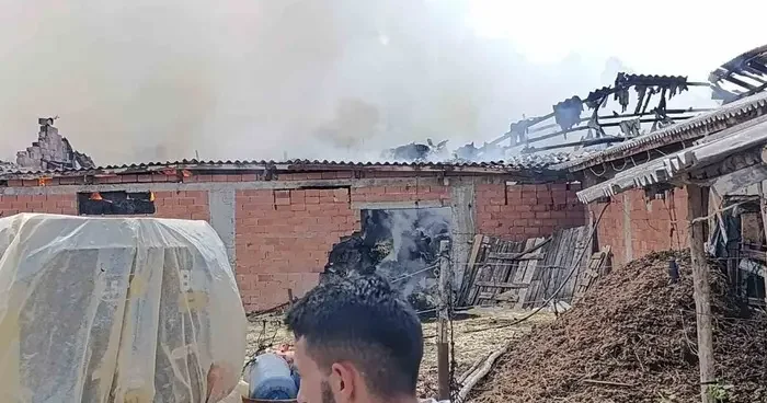 Bilecik’te samanlık alanda yangın çıktı