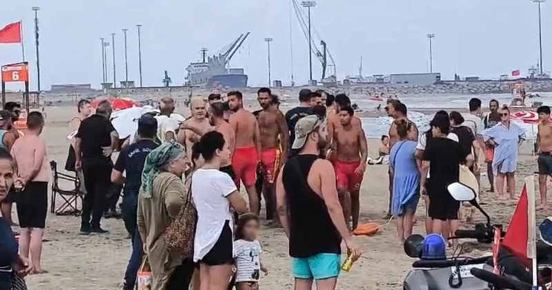 26 yıl hapisle aranan hükümlü boğulurken yakalandı