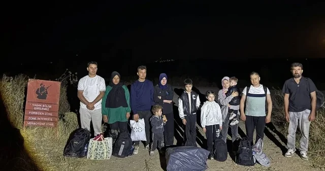 Güvenlik güçleri Edirne de 20 düzensiz göçmeni yakaladı Gündem Haberleri
