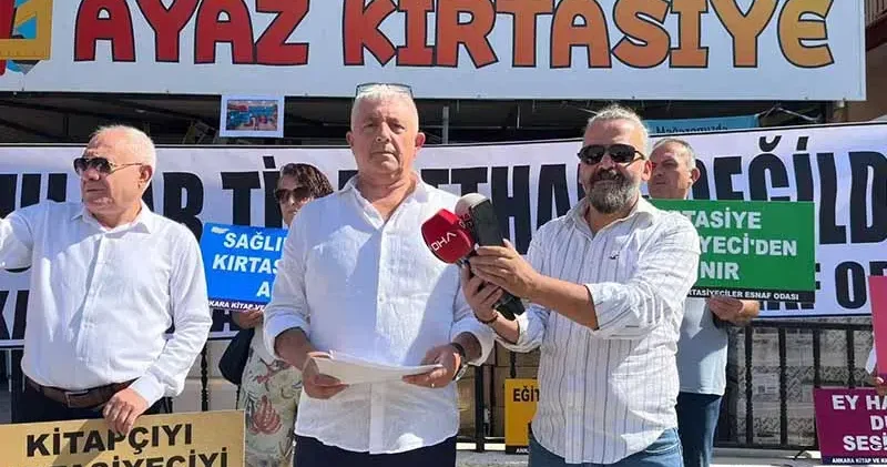 Kırtasiyecilerden zincir market açıklaması