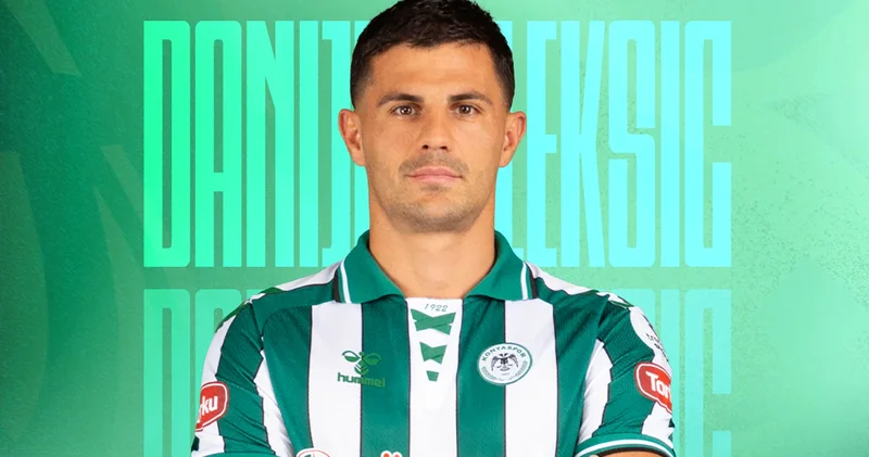 Konyaspor da sürpriz ayrılık! Danijel Aleksic e veda edildi