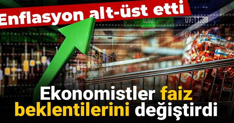 Enflasyon alt üst etti: Ekonomistler faiz beklentilerini değiştirdi