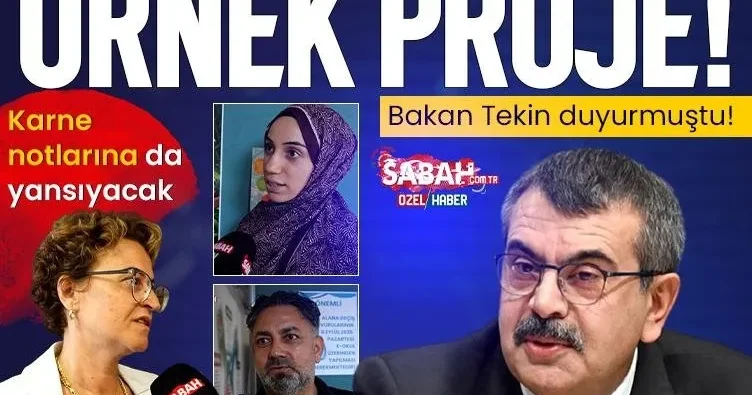 Milli Eğitim Bakanı Yusuf Tekin duyurmuştu! Meslek lisesinden Örnek proje