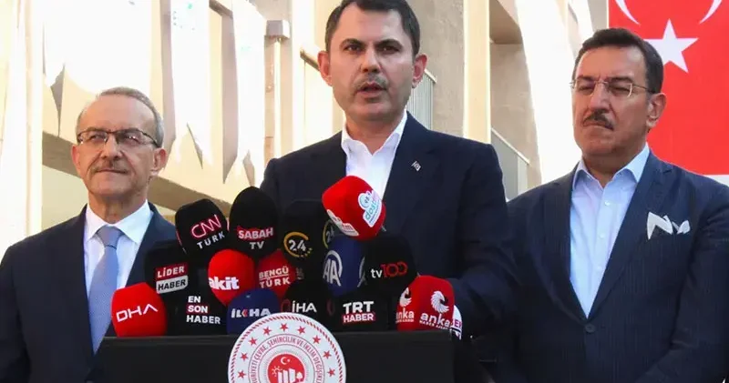 Bakan Kurum: Saatte 23, günde 550 konut yapıyoruz