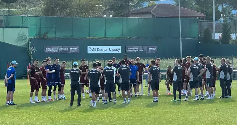 Trabzonspor’da Fenerbahçe maçı hazırlıkları devam etti