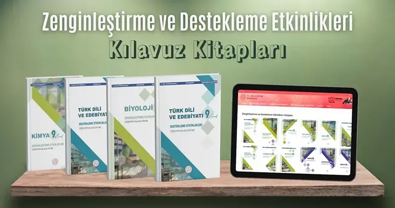 MEB: Zenginleştirme ve Destekleme Etkinlikleri Kılavuz Kitapları erişime açıldı