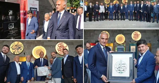 Albayrak Grubu nun Âdil i Mutlak Hat Eserleri Sergisi Kayseri de sanatseverlerle buluştu Kültür Sanat Haberleri