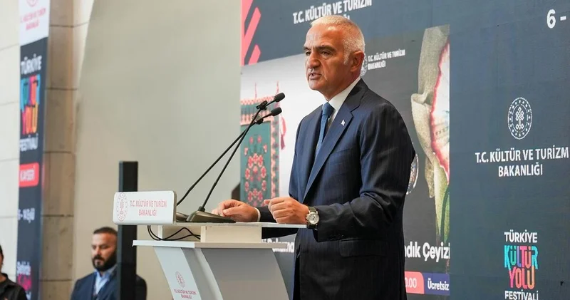 Bakan Ersoy, Kayseri Kültür Yolu Festivali nin açılışını yaptı