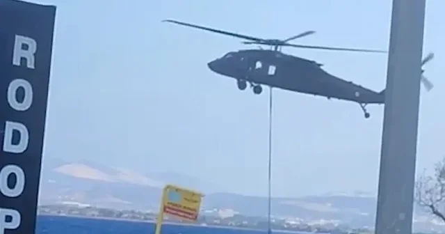 Bursa da orman yangını: Ekipler kontrol altına almak için yoğun çaba sarf ediyor VİDEO İZLE