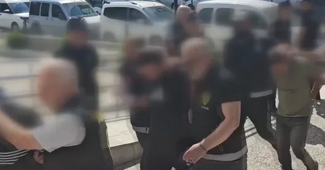 Çorum da change araç operasyonunda 9 şüpheli yakalandı VİDEO İZLE