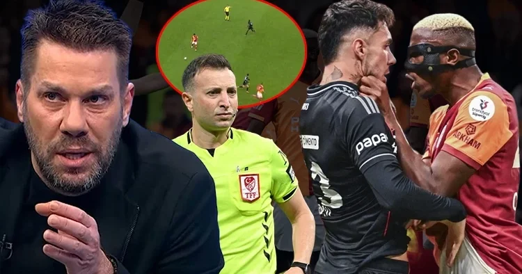 Fırat Aydınus, Galatasaray Beşiktaş derbisindeki hakem kararlarını değerlendirdi: Osimhen in 2, Emirhan ın 1 kırmızı kartlık eylemi var!