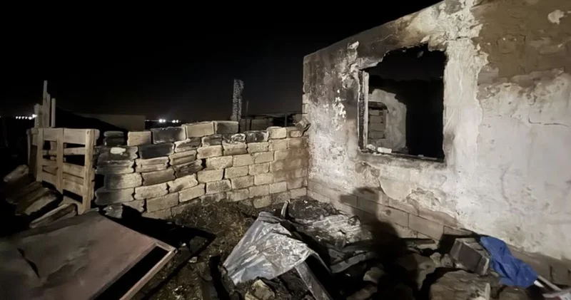 Niğde de ahırda çıkan yangında 170 koyun öldü