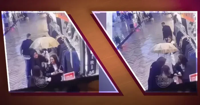 Yer: İzmit! Etek giydin deyip genç kadına saldırdı: Pes dedirten anlar kamerada