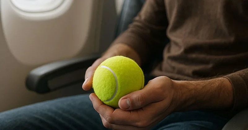 Uçakta bu yüzden tenis topu taşımalısınız Sözcü Gazetesi
