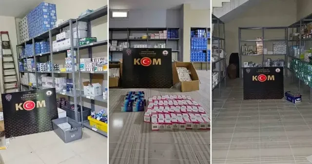 Osmaniye’de 2,5 milyon TL değerinde kaçak ilaç operasyonu Gündem Haberleri
