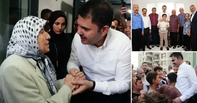 Bakan Kurum dan Hatay da depremzede aileye ziyaret: Devlet millet el ele bu başarıyı gerçekleştirdik Politika Haberleri