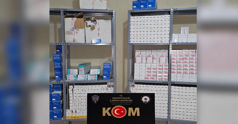 Baskında son kullanma tarihi geçmiş 250 bin ilaç ele geçirildi