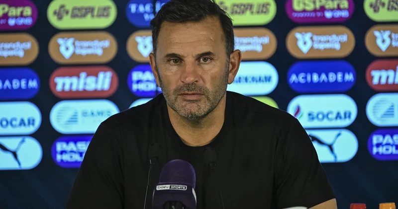 Galatasaray Teknik Direktörü Okan Buruk: Bu maçta 11 e 10 iken daha iyi oynadık