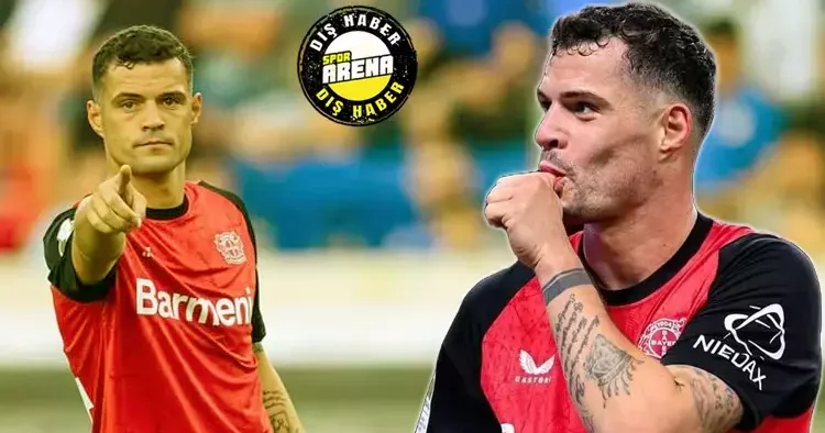 Galatasaray ve Fenerbahçe ile anılıyordu: Granit Xhaka dan transfer iddialarına yanıt!