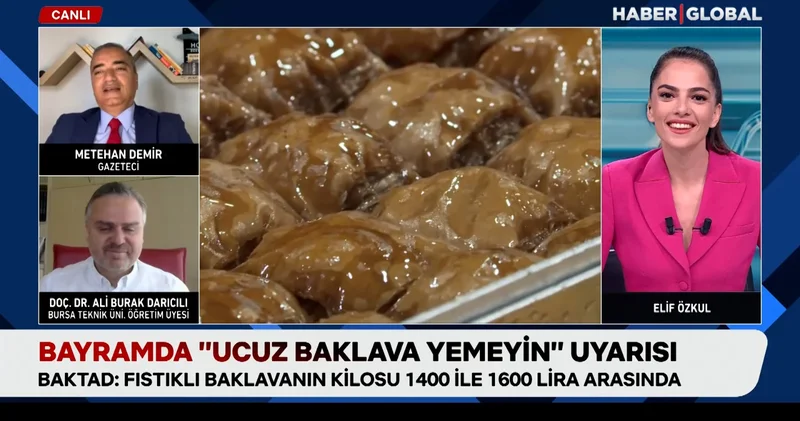 Bayramda ucuz baklava yemeyin uyarısı