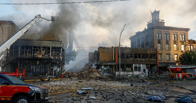 Rusya dan Ukrayna ya misilleme: Kiev de ölü ve yaralılar var