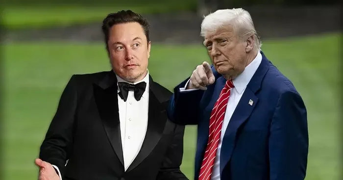 Dünyanın konuştuğu kavga... Trump ile Musk birbirine girdi: Epstein partisini paylaştı! Musk sınır dışı edilsin