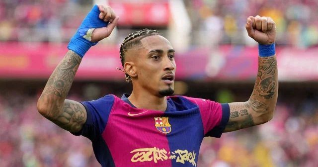 La Liga nın en iyisi Raphinha Futbol Haberleri