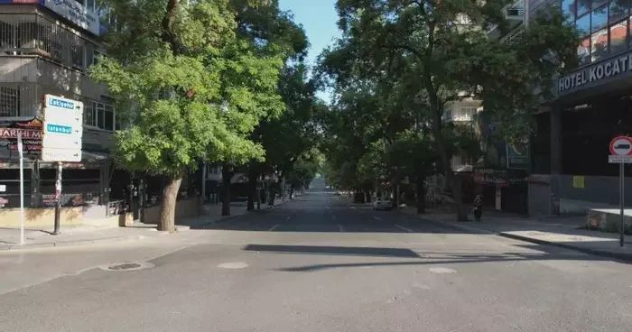 Kurban Bayramında Ankara sokakları boş kaldı