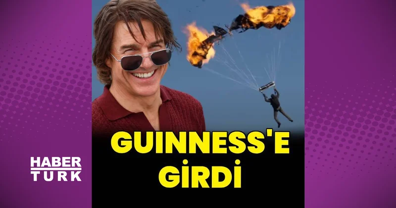 Tom Cruise aksiyon sahnesiyle Guinness Rekorlar Kitabı na girdi