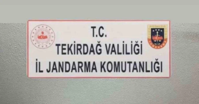 Tekirdağ da jandarmadan uyuşturucu ve silah operasyonu Gündem Haberleri