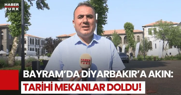 Diyarbakır’da Bayram Yoğunluğu! Çarşılar ve Tarihi Mekanlarda İnsan Seli