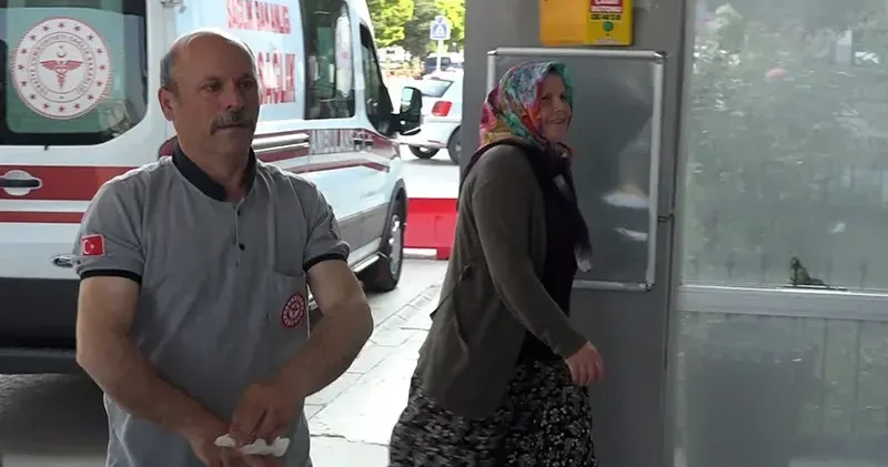 Samsun da acemi kasaplar hastanelere koştu